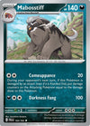 Pokemon Mabosstiff 143/193 SV02: Paldea Evolved Normal