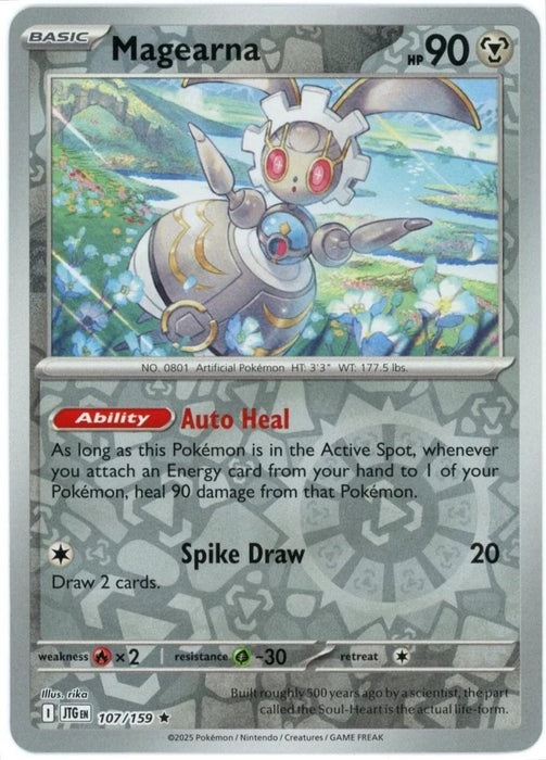 Pokemon Magearna 107/159 SV09: Journey Together Holo - Eterna Cards