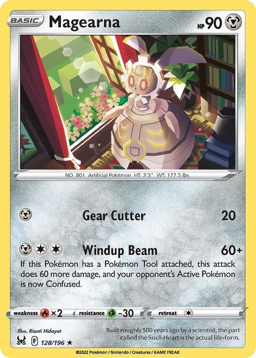 Pokemon Magearna 128/196 SWSH11: Lost Origin Reverse Holo - EternaCards