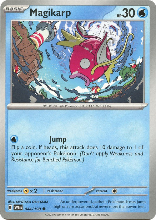 Pokemon Magikarp 044/198 SV01: Scarlet & Violet Base Set Normal - EternaCards