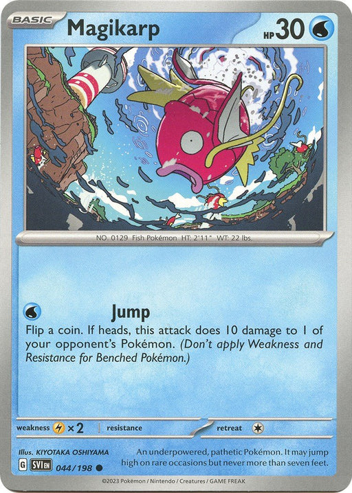 Pokemon Magikarp 044/198 SV01: Scarlet & Violet Base Set Normal - EternaCards