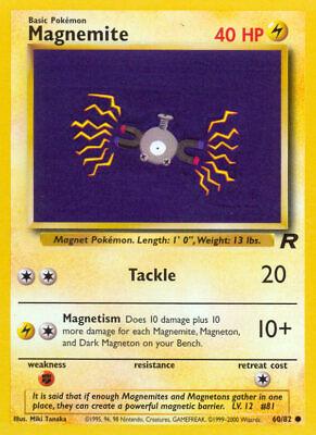 Pokemon Magnemite 60/82 Team Rocket Unlimited - Eterna Cards