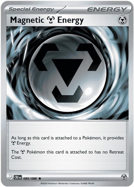 Pokemon Magnetic M Energy 085/086 ME04: Chaos Rising Holo - EternaCards