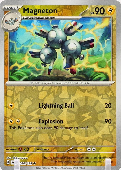 Pokemon Magneton 064/198 SV01: Scarlet & Violet Base Set Normal - Eterna Cards