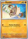 Pokemon Mankey - 045/091 045/091 SV: Paldean Fates Reverse Holo