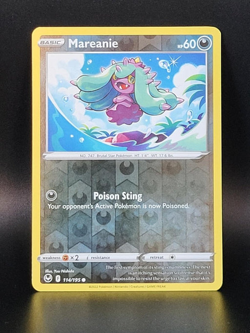 Pokemon Mareanie 114/195 SWSH12: Silver Tempest Normal - Eterna Cards