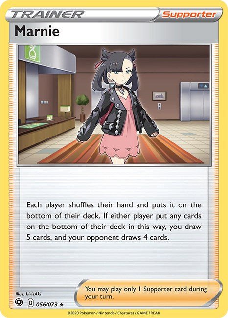 Pokemon Marnie 56/73 Champion's Path Holo - EternaCards