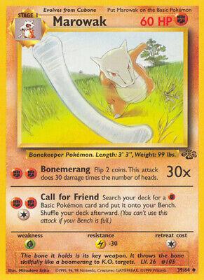 Pokemon Marowak 39/64 Jungle Unlimited - Eterna Cards