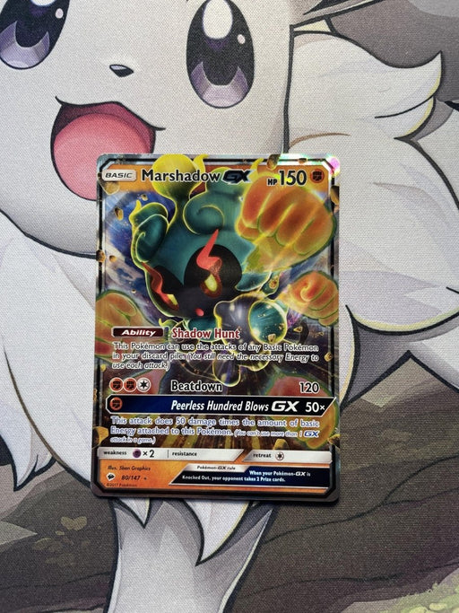 Pokemon - Marshadow GX 80/147 - Burning Shadows - Ultra Rare - EternaCards