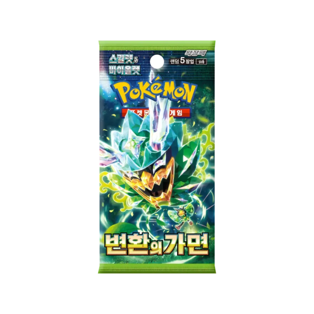 Pokemon Mask Of Change Korean Booster Pack (SV6) - EternaCards