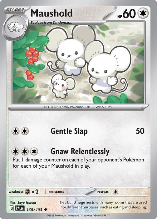 Pokemon Maushold 168/193 SV02: Paldea Evolved Normal - EternaCards