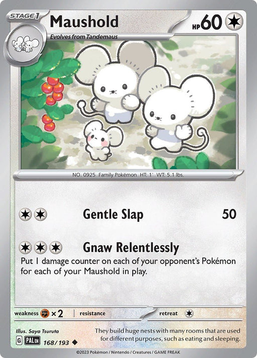 Pokemon Maushold 168/193 SV02: Paldea Evolved Normal - EternaCards