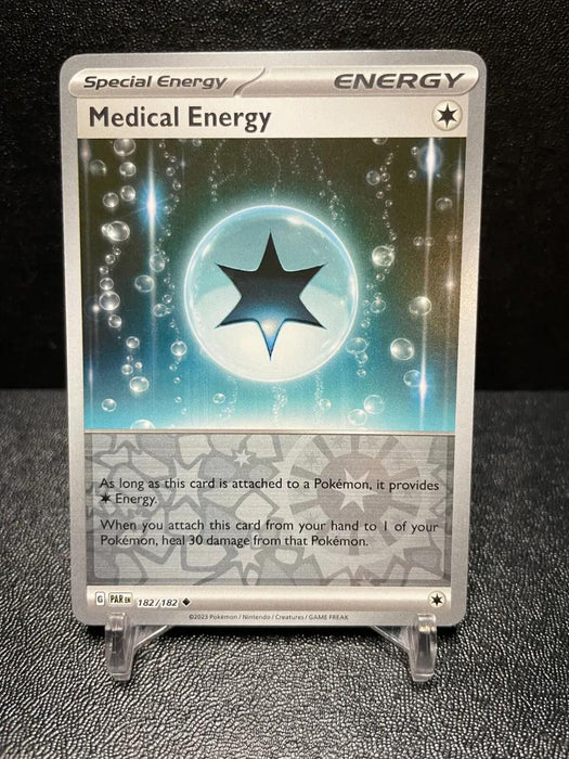 Pokemon Medical Energy 182/182 SV04: Paradox Rift Reverse Holo - Eterna Cards