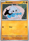 Pokemon Meditite - 077/142 077/142 SV07: Stellar Crown Normal