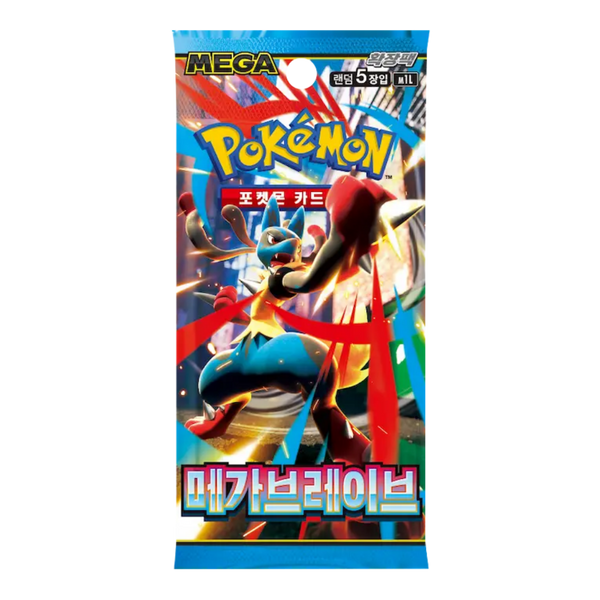 Pokemon Mega Brave Korean Booster Pack (M1L) - EternaCards