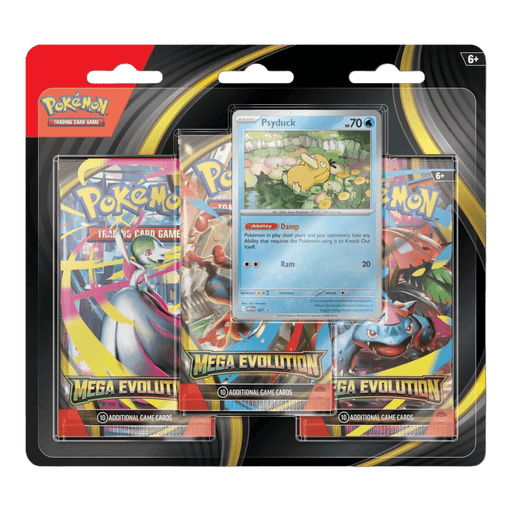 Pokemon Mega Evolution 3 - Pack Blister (Psyduck) - EternaCards