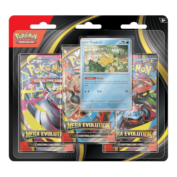 Pokemon Mega Evolution 3 - Pack Blister (Psyduck) - EternaCards