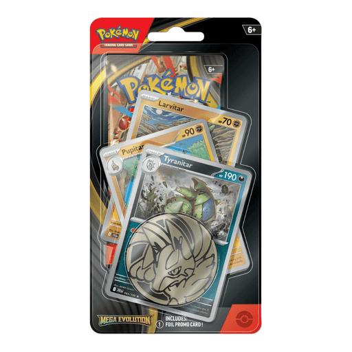 Pokemon Mega Evolution Premium Checklane Blister (Tyranitar) - EternaCards