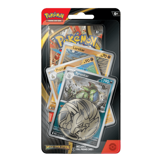 Pokemon Mega Evolution Premium Checklane Blister (Tyranitar) - EternaCards