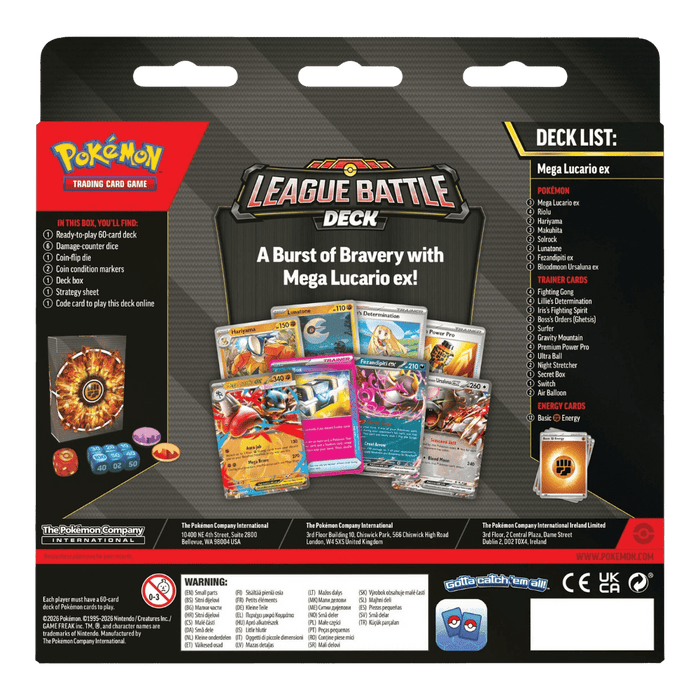 Pokemon Mega Lucario ex Battle Deck - EternaCards