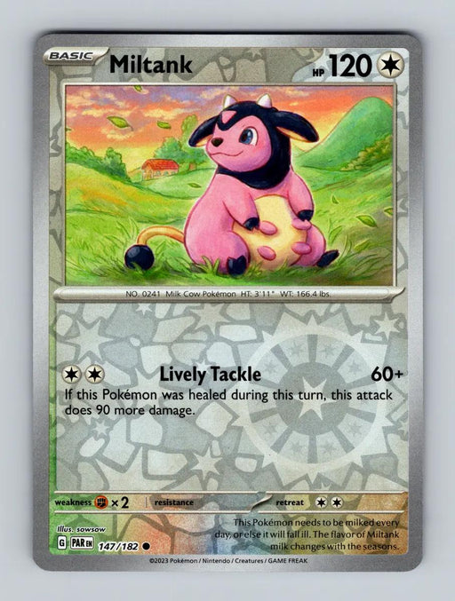 Pokemon Miltank 147/182 SV04: Paradox Rift Normal - Eterna Cards