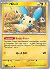 Pokemon Minun - 061/182 061/182 SV04: Paradox Rift Reverse Holofoil