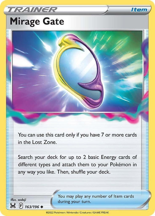 Pokemon Mirage Gate 163/196 SWSH11: Lost Origin Reverse Holo - EternaCards