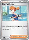 Pokemon Misty's Vitality - 080/084 ME05: Pitch Black Reverse Holo