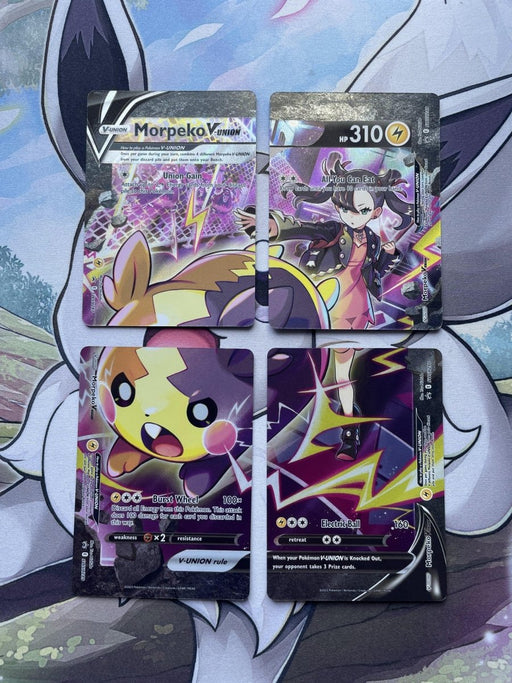 Pokemon - Morpeko V - Union SWSH288 - Black Star Promo - Complete - EternaCards