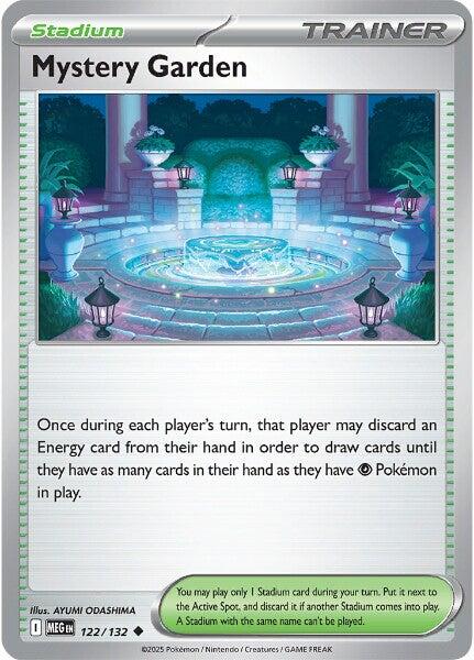 Pokemon Mystery Garden - 122/132 122/132 ME01: Mega Evolution Reverse Holo - EternaCards