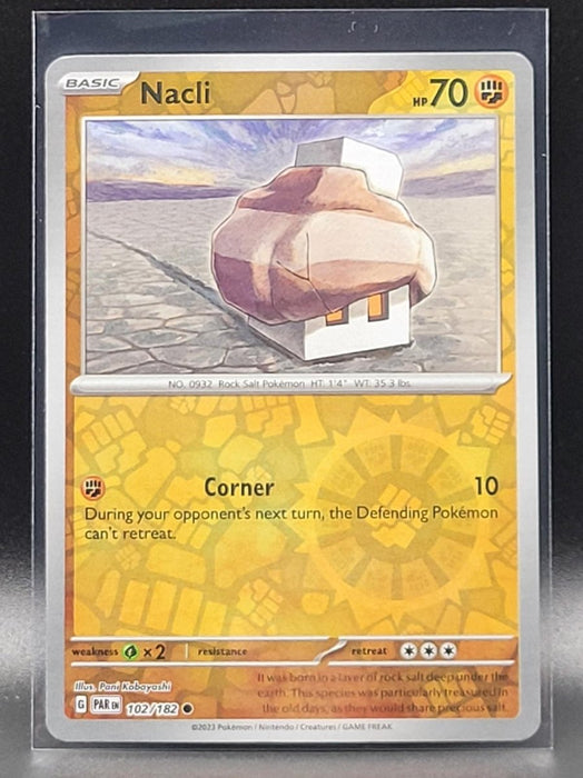 Pokemon Nacli - 102/182 SV04: Paradox Rift Normal - Eterna Cards