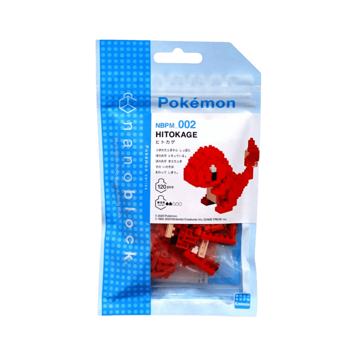 Pokemon Nanoblock Character Pack Charmander - EternaCards