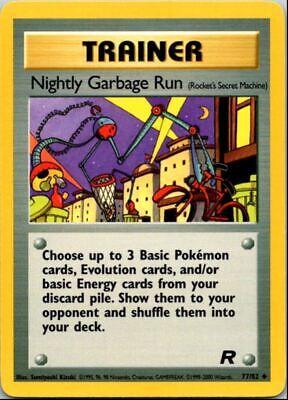Pokemon Nightly Garbage Run (Rocket's Secret Machine) 77/82 Team Rocket Unlimited - Eterna Cards