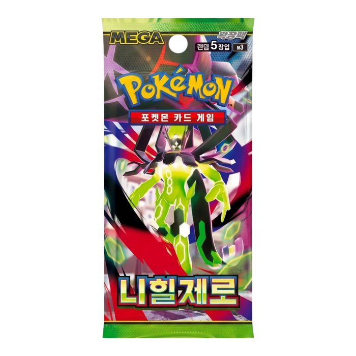 Pokemon Nihil Zero Korean Booster Pack (m3) - Eterna Cards
