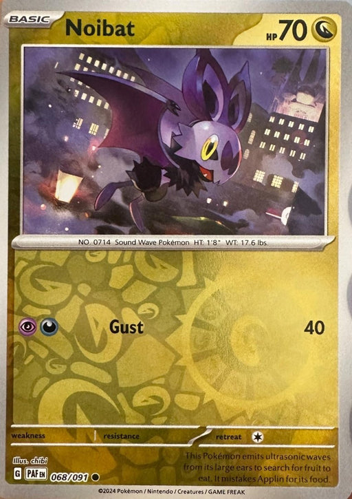 Pokemon Noibat - 068/091 SV: Paldean Fates Normal - Eterna Cards