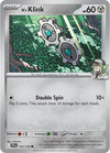 Pokemon N's Klink 103/159 SV09: Journey Together Normal