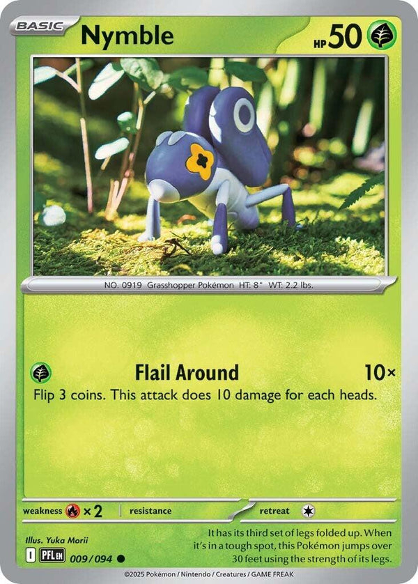 Pokemon Nymble - 009/094 ME02: Phantasmal Flames Normal