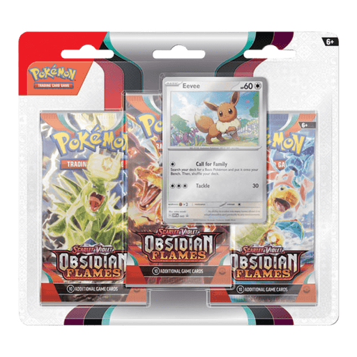 Pokemon Obsidian Flames 3 - Pack Blister (Eevee) - EternaCards