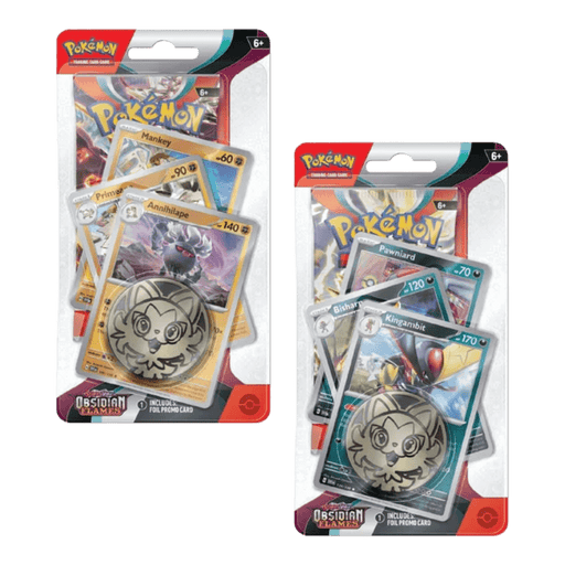 Pokemon Obsidian Flames Premium Checklane Blister (Annihilape/Kingambit) - EternaCards