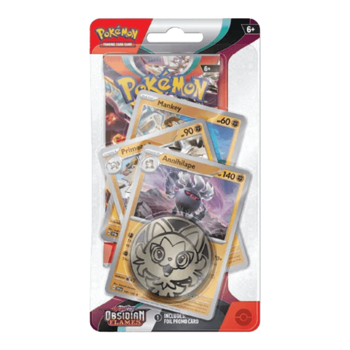 Pokemon Obsidian Flames Premium Checklane Blister (Annihilape/Kingambit) - EternaCards