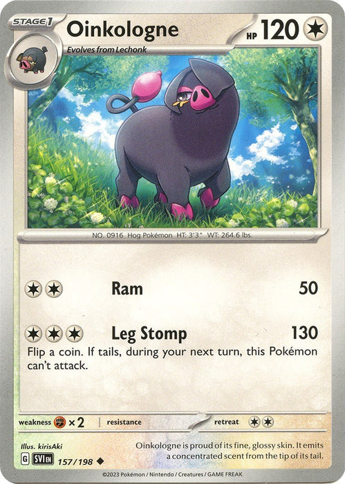Pokemon Oinkologne 157/198 SV01: Scarlet & Violet Base Set Normal - EternaCards