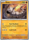 Pokemon Onix 090/182 SV04: Paradox Rift Reverse Holo