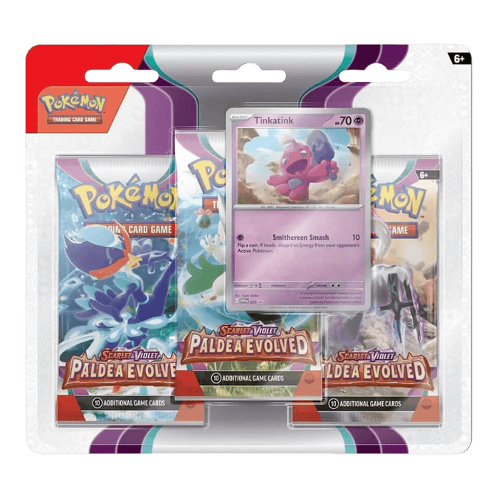 Pokemon Paldea Evolved 3 - Pack Blister (Tinkatink) - EternaCards