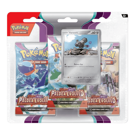 Pokemon Paldea Evolved 3 - Pack Blister (Varoom) - EternaCards