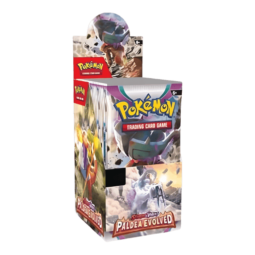 Pokemon Paldea Evolved Half Booster Box (18 Packs) EternaCards Pokemon Paldea Evolved Half Booster Box (18 Packs) EternaCards