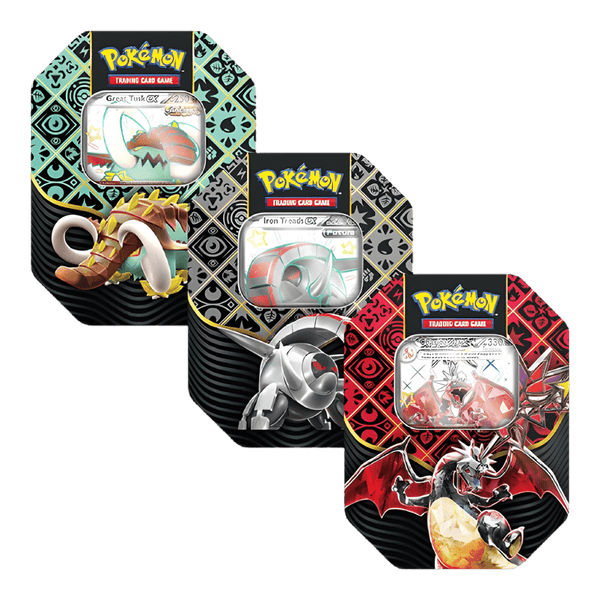Pokemon Paldean Fates 4 - Pack Tin - EternaCards