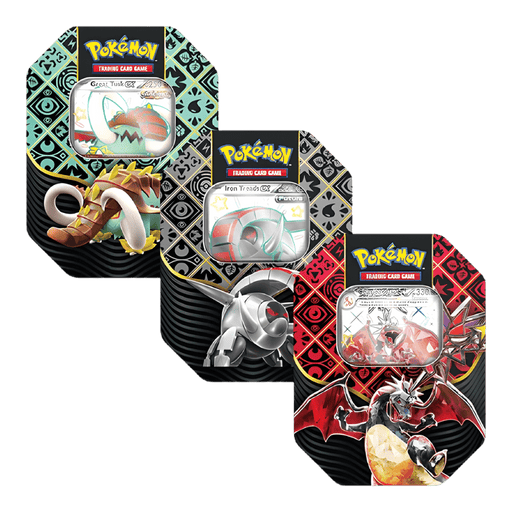 Pokemon Paldean Fates 4 - Pack Tin - EternaCards