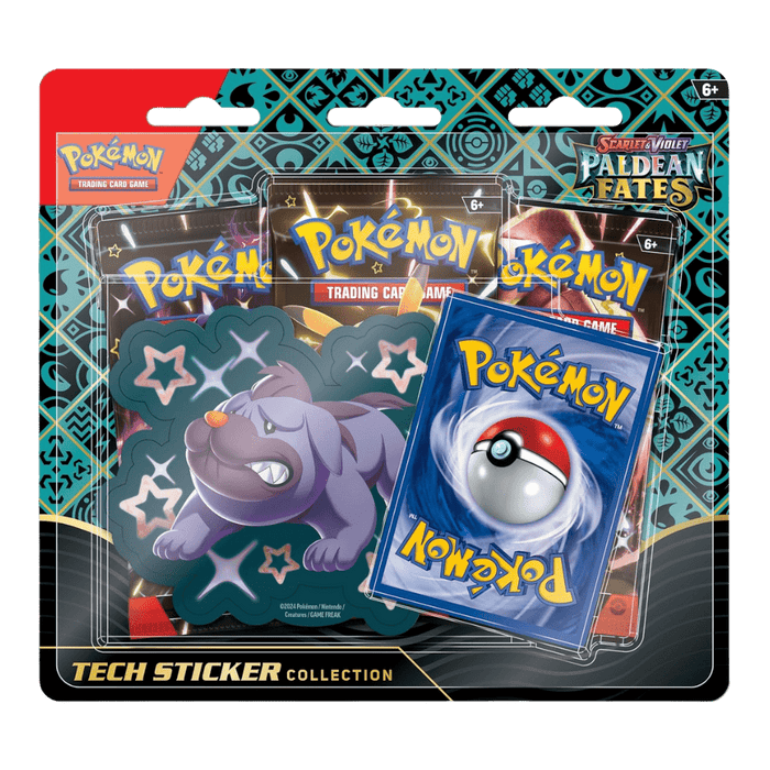 Pokemon Paldean Fates Tech Sticker Collection - EternaCards