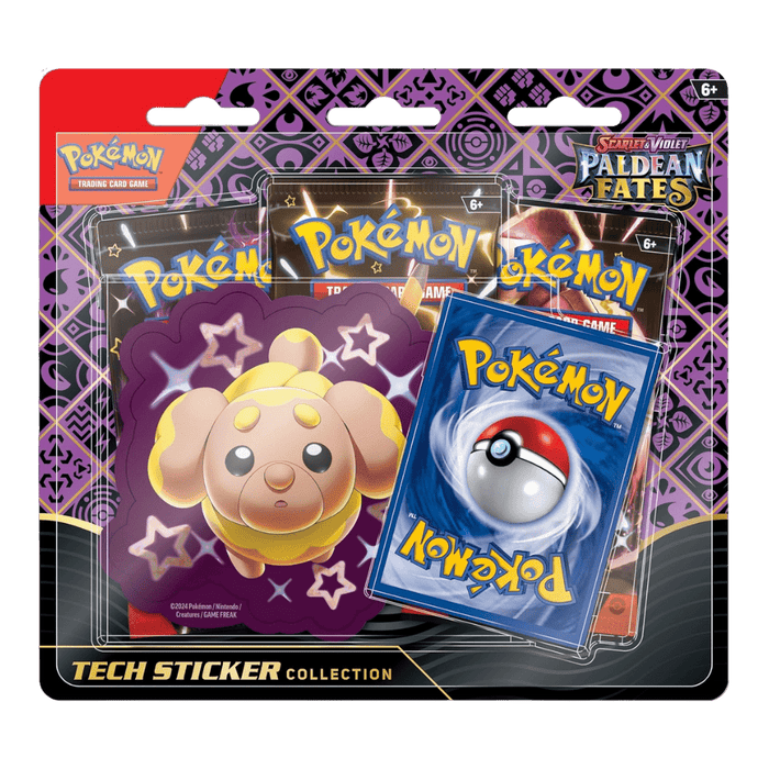 Pokemon Paldean Fates Tech Sticker Collection - EternaCards