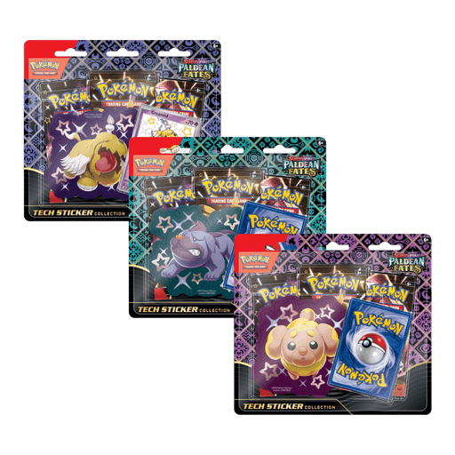 Pokemon Paldean Fates Tech Sticker Collection - EternaCards